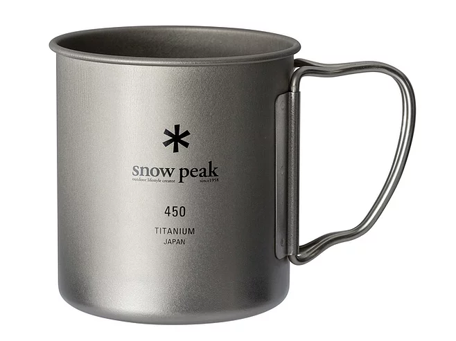 SNOW PEAK TITANIUM SINGLE CUP 450ML